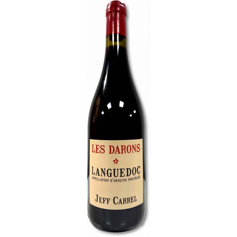 Jeff Carrel Languedoc Les Darons rouge 2023